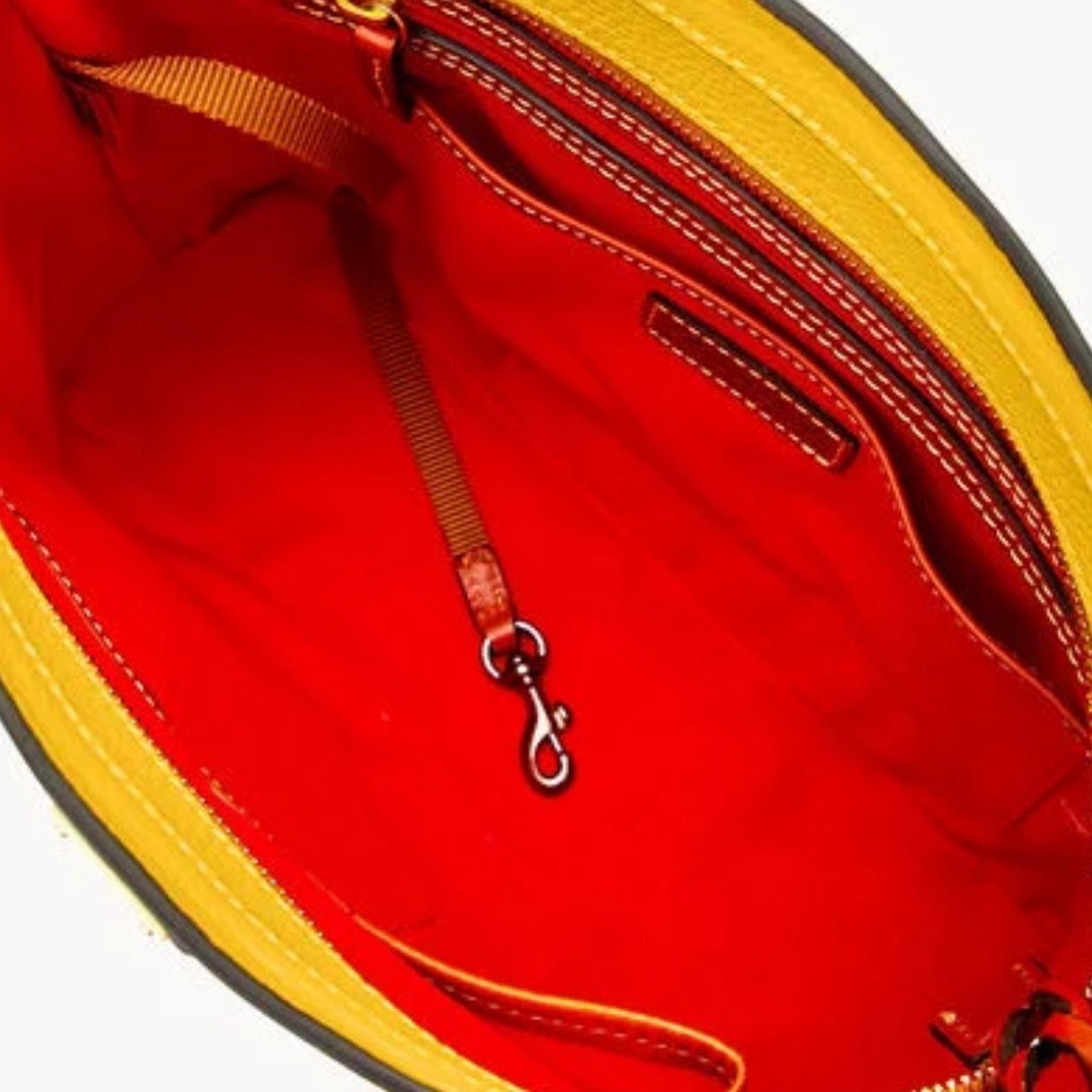 Dooney & Bourke small Lexington Tote Yellow